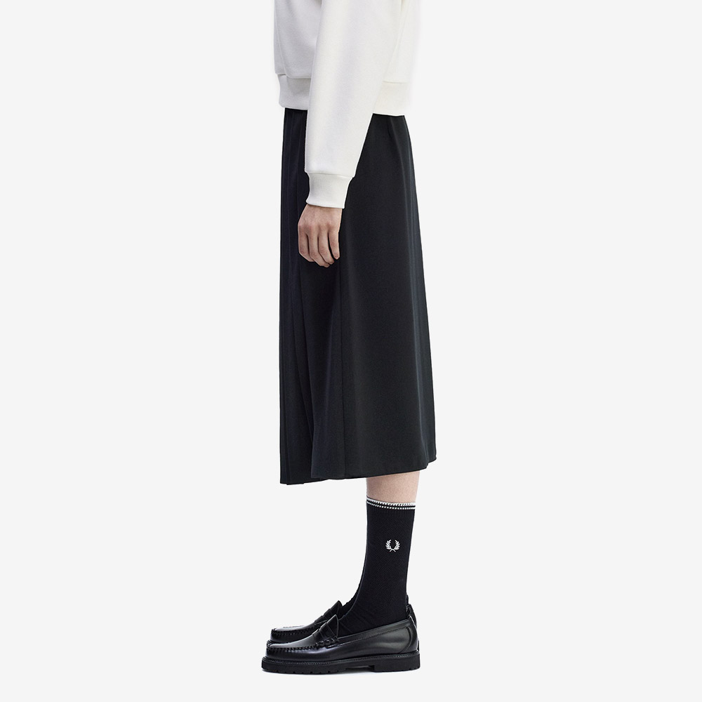프레드페리 우먼스 플리츠 스커트 블랙(Fred Perry Womens Pleated Skirt Black) - 3