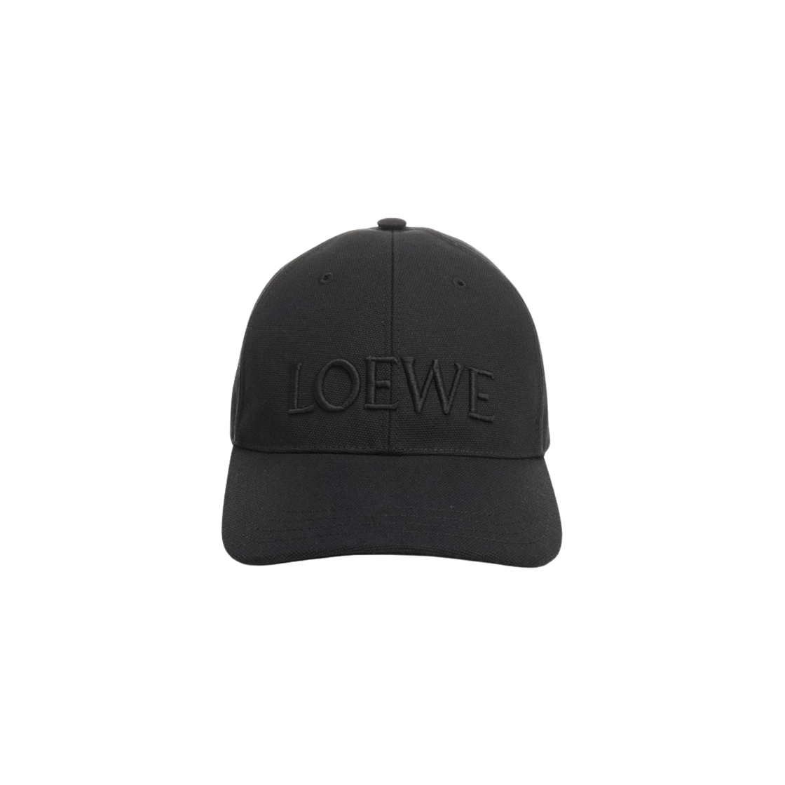(W) 로에베 캔버스 캡 블랙((W) Loewe Canvas Cap Black) - 1