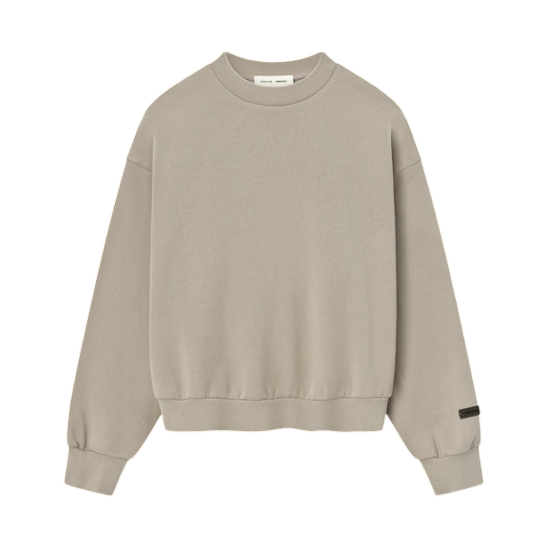 - Essentials Classic Fleece Crewneck Timber - 25SS
