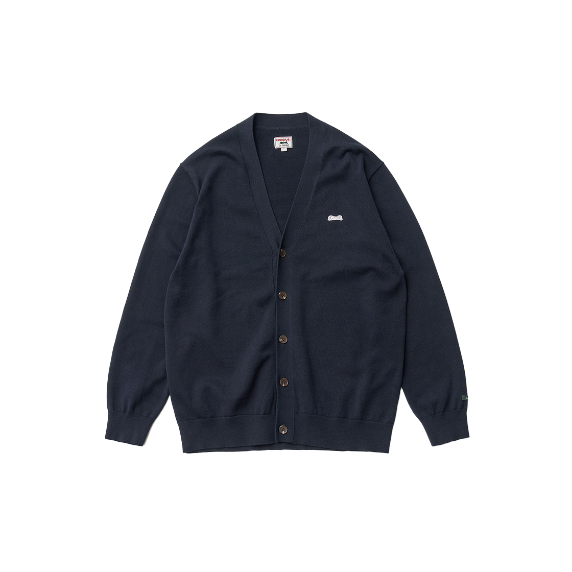 르티그레 클래식 브이넥 가디건 네이비(Le TIGRE Classic V-neck cardigan Navy)
