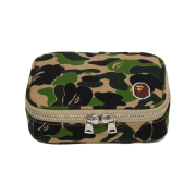 BAPE ABC Camo Amenity Pouch Travel Green