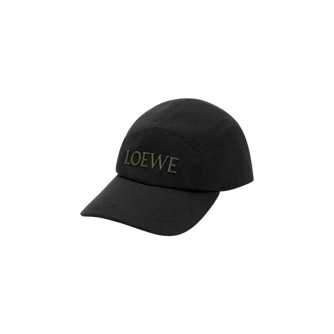 로에베 코튼 캠프 캡 블랙(Loewe Cotton Camp Cap Black)