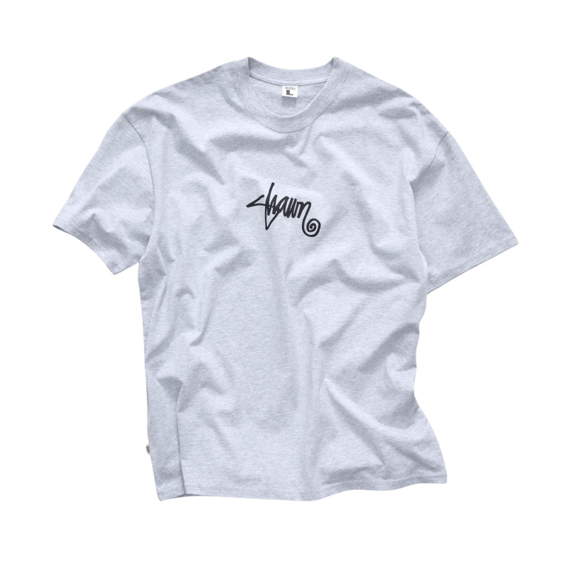 SD025S1000 S/Double Small Stock T-Shirt Ash Heather