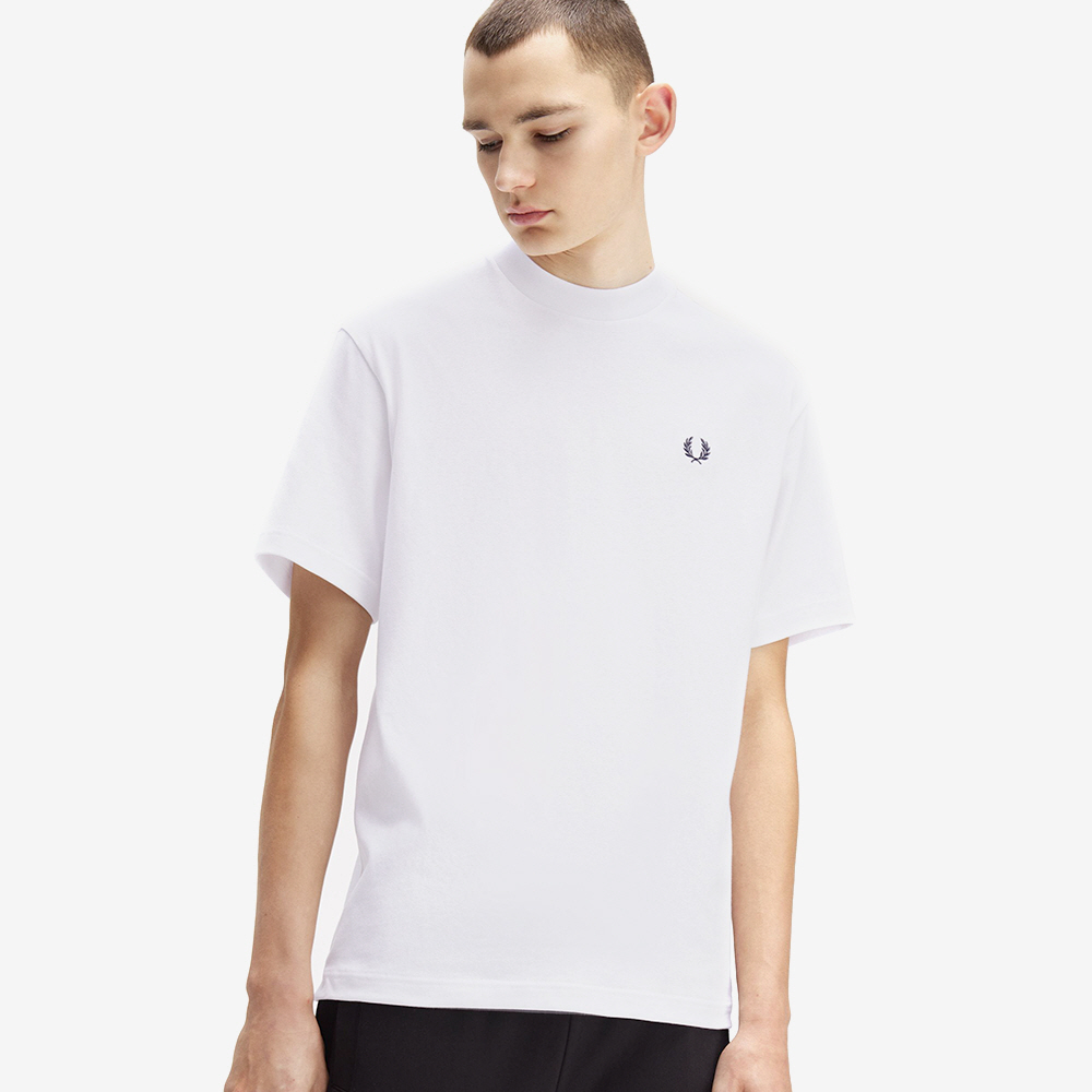 프레드페리 릴렉스드 티셔츠 화이트(Fred Perry Relaxed T-Shirt White) - 4