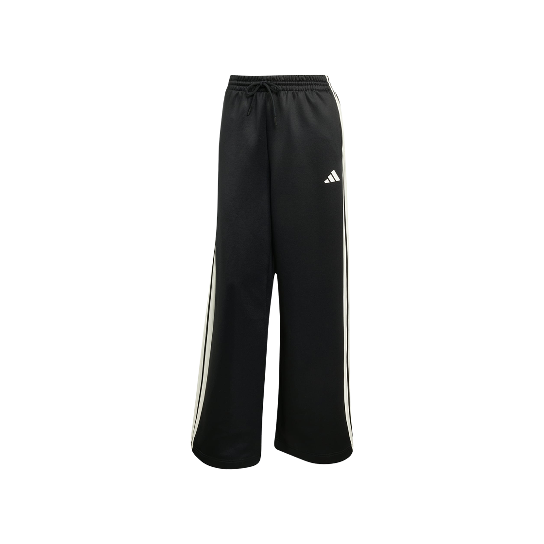 (W) 아디다스 스타디움 삼선 트랙 팬츠 블랙 오프 화이트 - KR 사이즈((W) Adidas Stadium 3-Stripes Track Pants Black Off White - KR Sizing) - 1