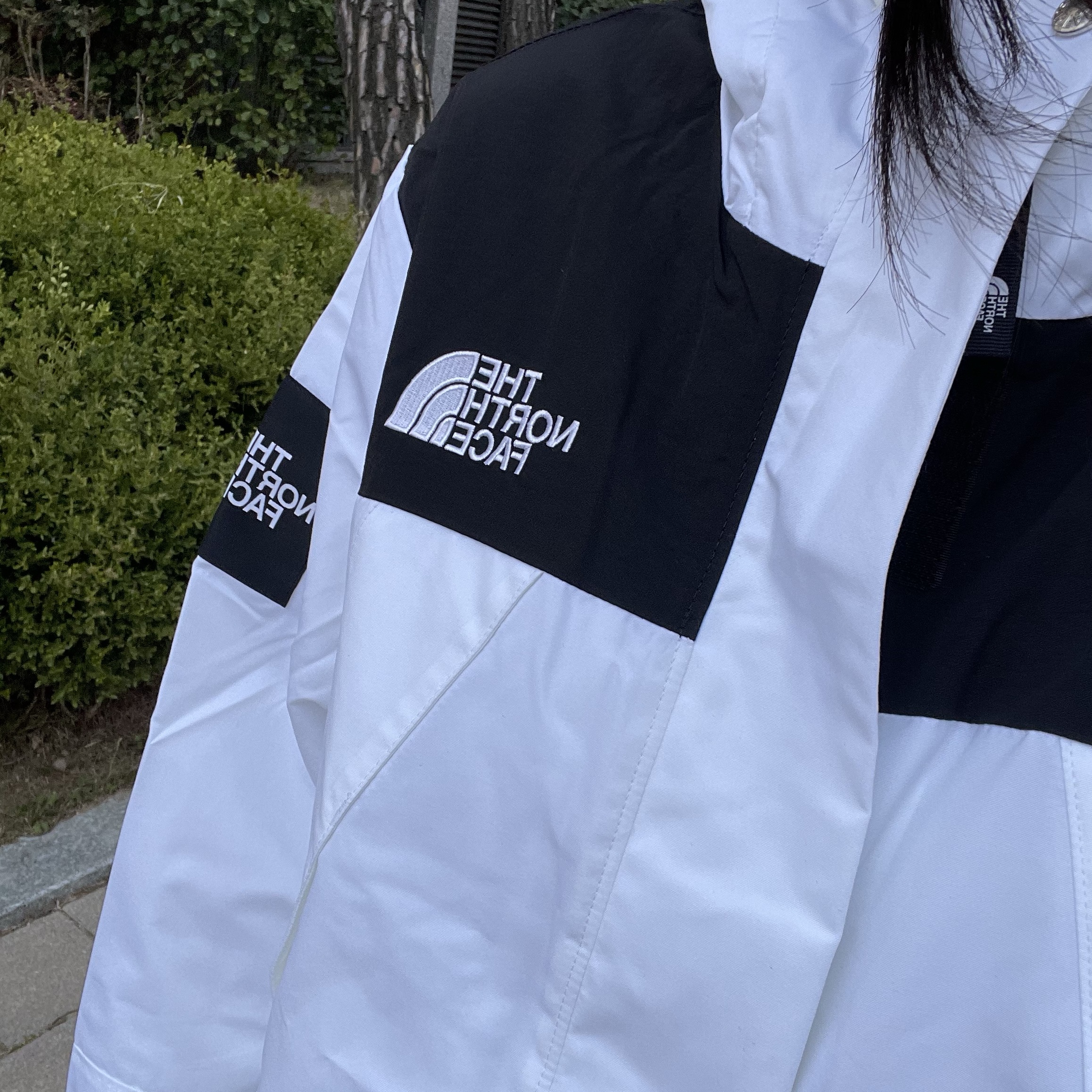 The North Face White Label Martis Jacket White 착용 스타일 - 1