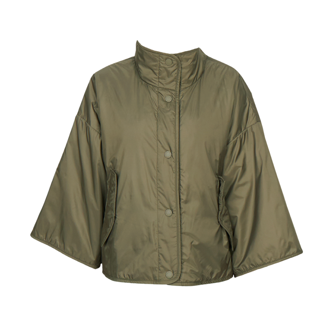 RONCO-011 (W) Weekend Max Mara Reversibile Padding Jumper Khaki