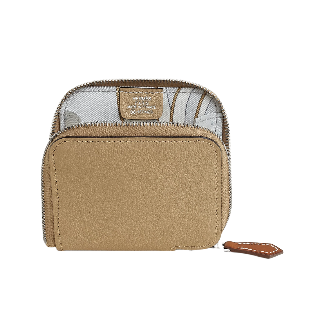 에르메스 실크인 체인지 퍼스 에버컬러 바레니아 & 팔라듐 하드웨어 뿌시에르 그리 플래틴 죤 밀턴 | Hermes | KREAM