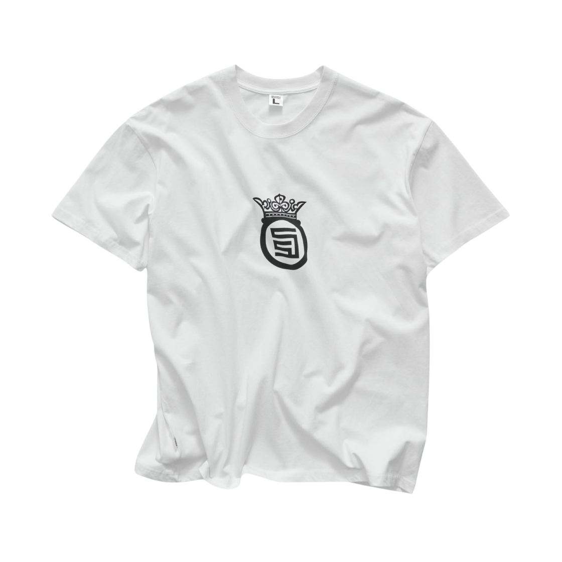 SD025S1006 S/Double Crown Dot T-Shirt White