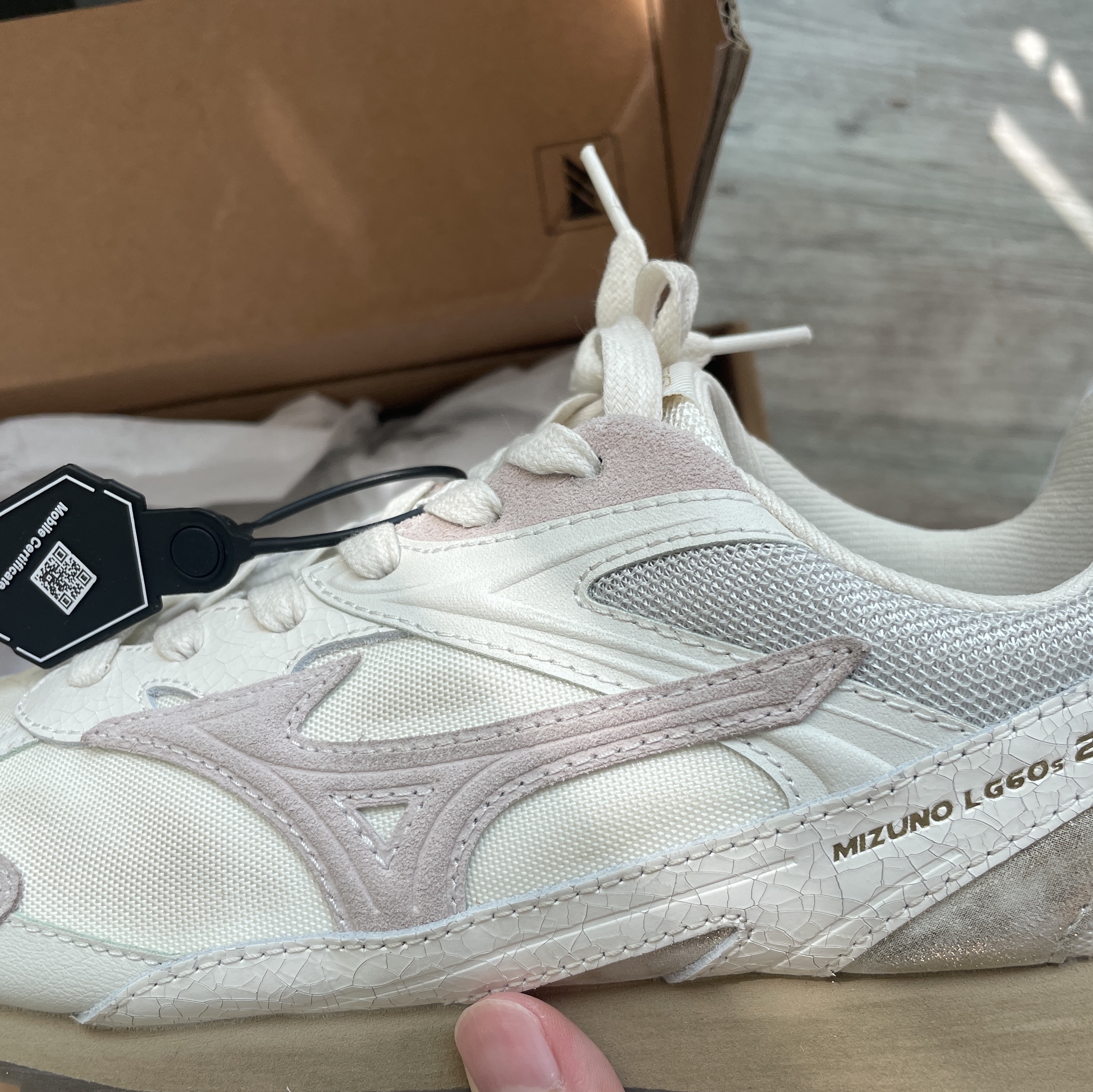 Mizuno LG 60S 2K Soft Cloud White 착용 스타일