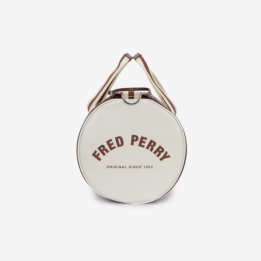 프레드페리 클래식 배럴 백 탄 에크루(Fred Perry Classic Barrel Bag Tan Ecru) - 6