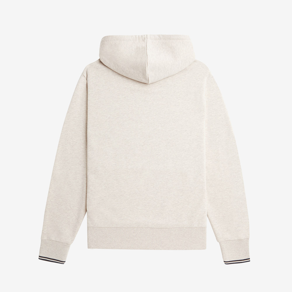 프레드페리 팁 후드 스웻셔츠 포리지말 앵커그레이(Fred Perry Tipped Hooded Sweatshirt P.Marl Anchor Grey) - 6