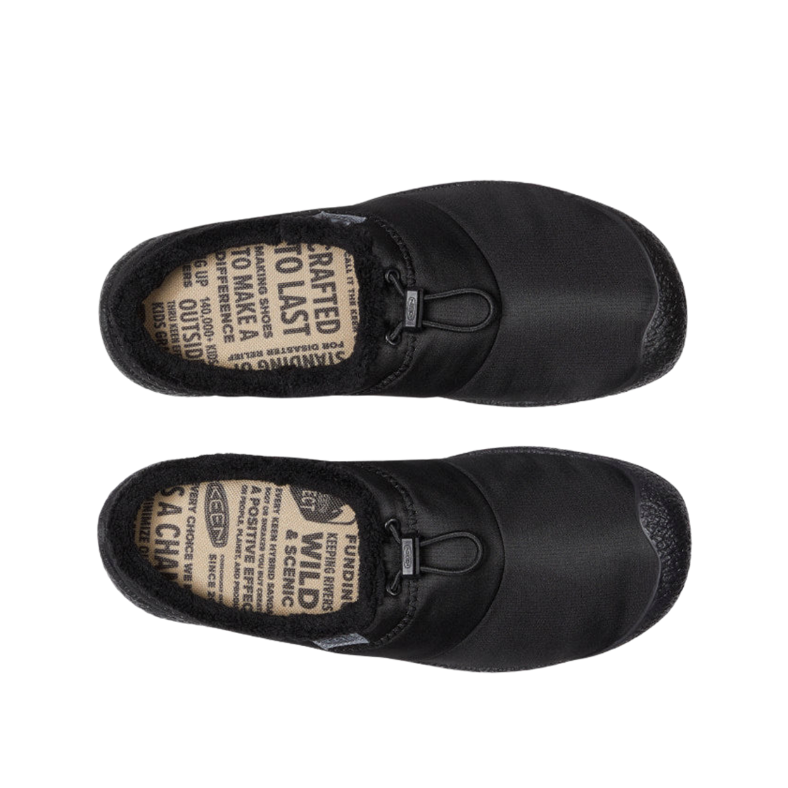 (W) 킨 하우저 III 슬라이드 블랙 스무스 나일론((W) Keen Howser III Slide Black Smooth Nylon) - 2