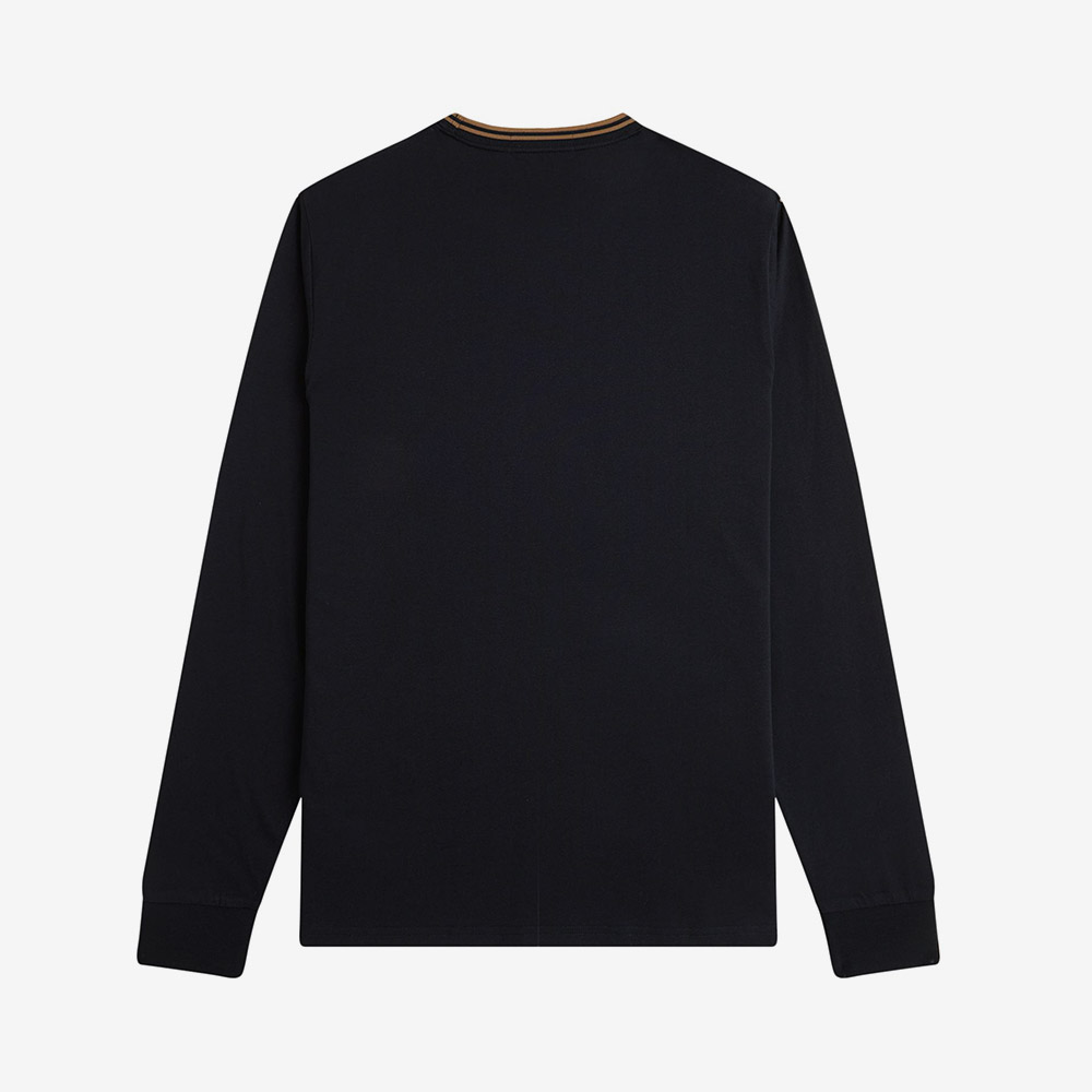 프레드페리 롱슬리브 트윈 팁 티셔츠 블랙(Fred Perry Long Sleeve Twin Tipped T-Shirt Black) - 6