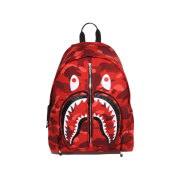 BAPE Color Camo Shark Daypack Red