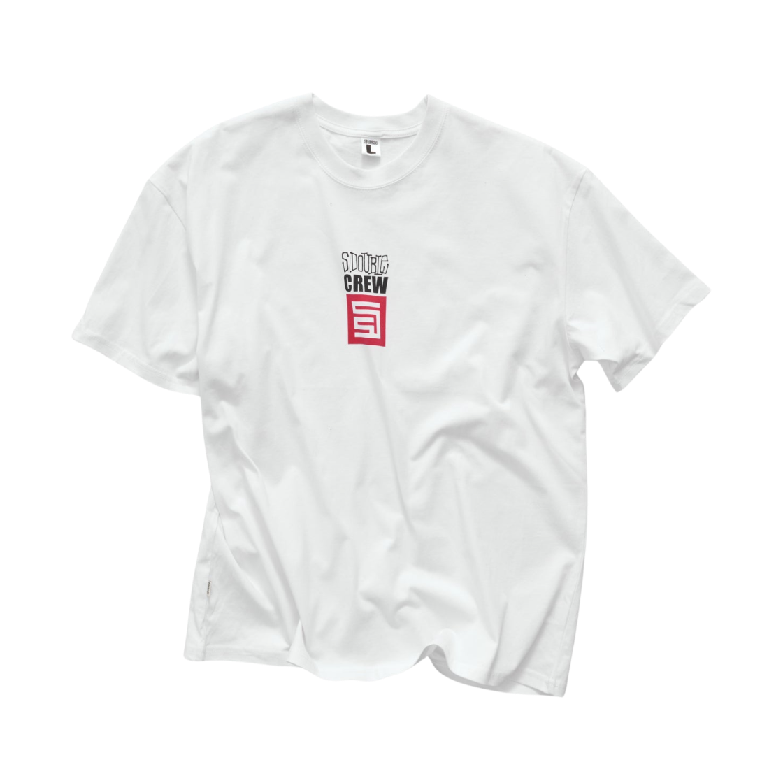 SD025S1007 S/Double Crew T-Shirt White