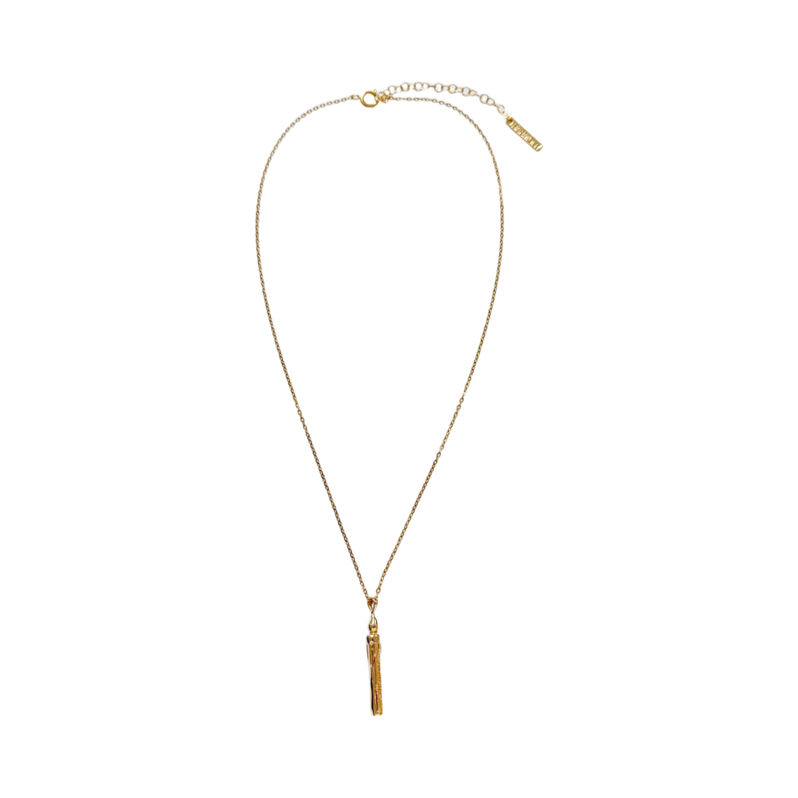 AHNK0034 August Harmony My Candle Necklace Gold