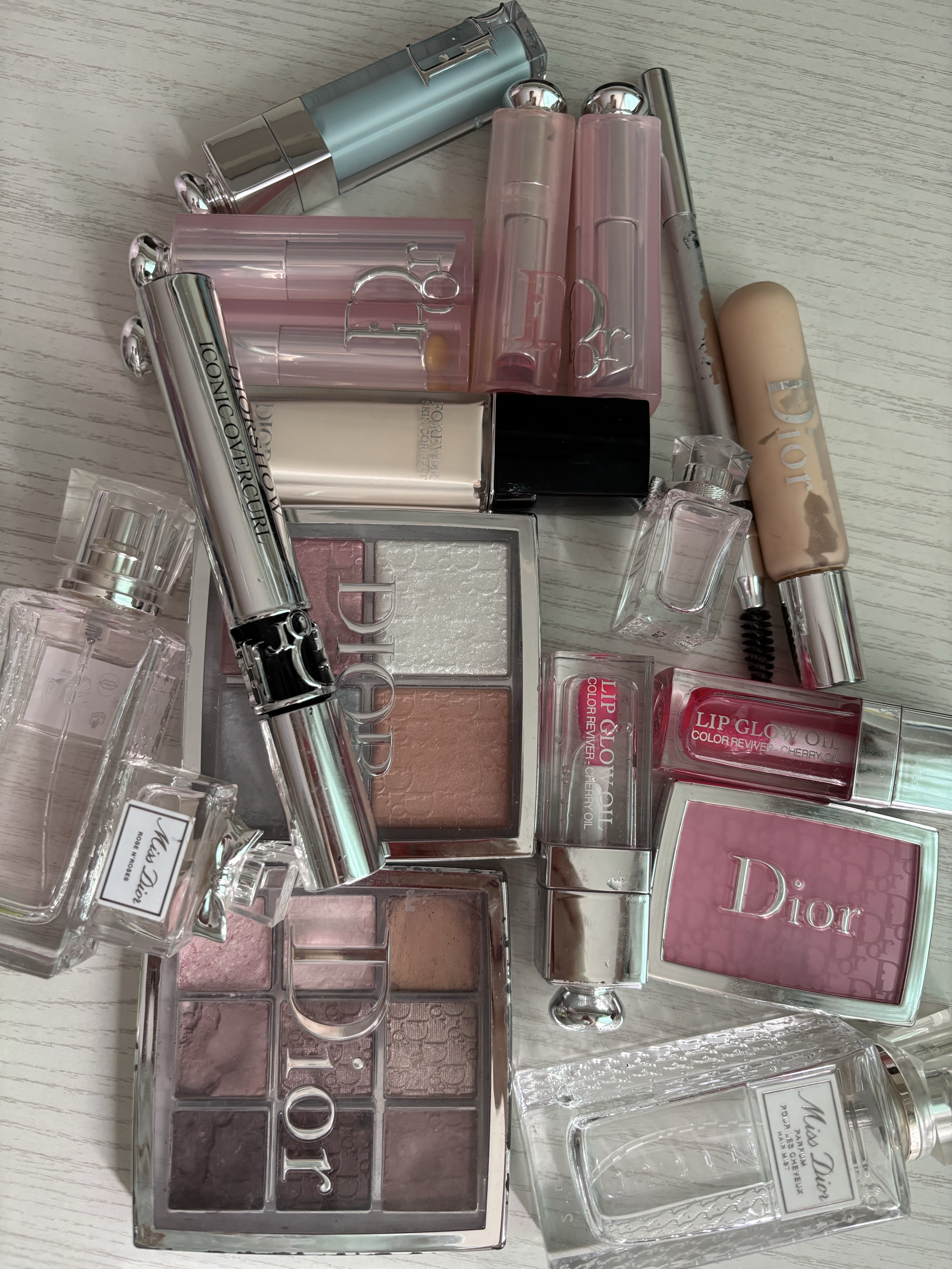 Dior Addict Lip Glow 203 Citrus 착용 스타일