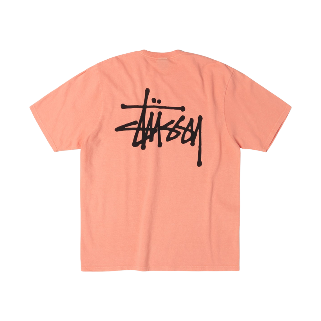 1905001 Stussy Basic Stussy Pigment Dyed T-Shirt Sherbert