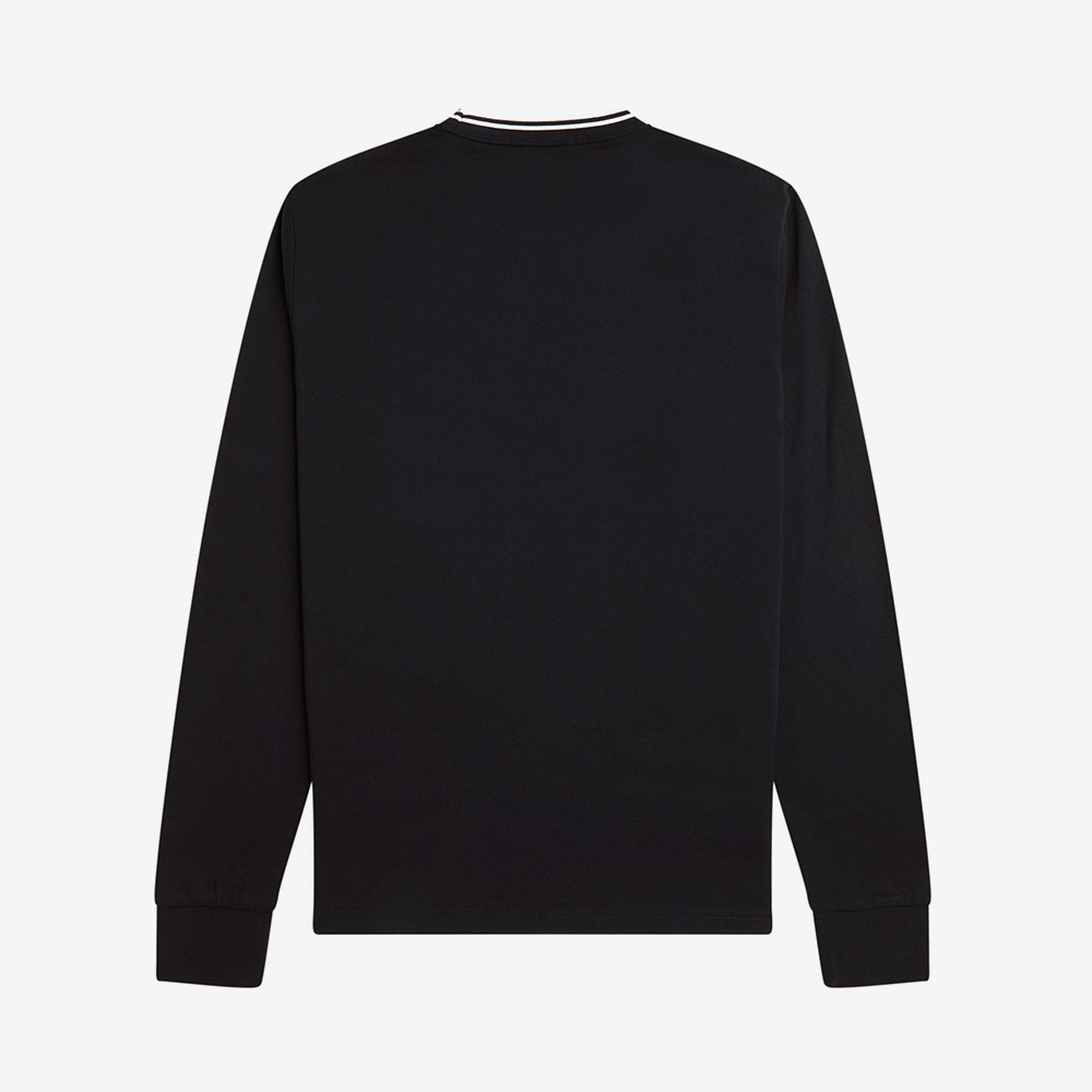 프레드페리 롱슬리브 트윈 팁 티셔츠 네이비(Fred Perry Long Sleeve Twin Tipped T-Shirt Navy) - 6