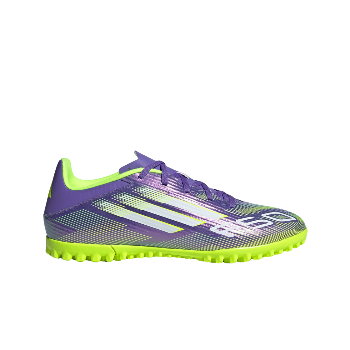 JI0026 Adidas F50 Club TF Purple Rush Cloud White