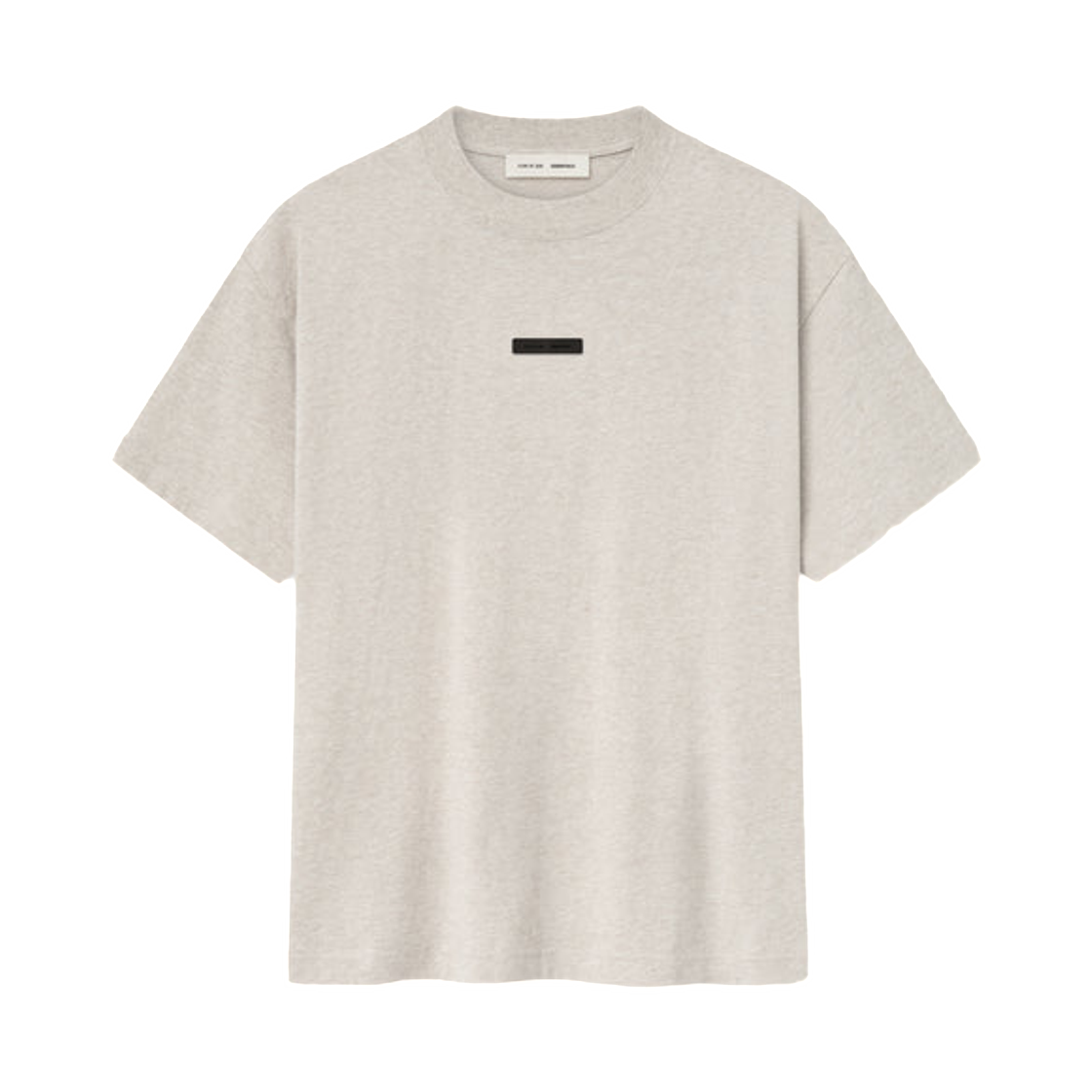 - Essentials Lightweight Essential T-Shirt Heather Stone - 25SS