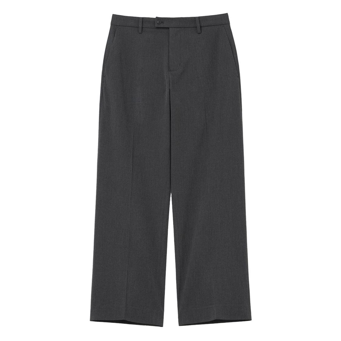 UB2578PT052MCH Uniform Bridge Basic Slacks Wide Fit Charcoal