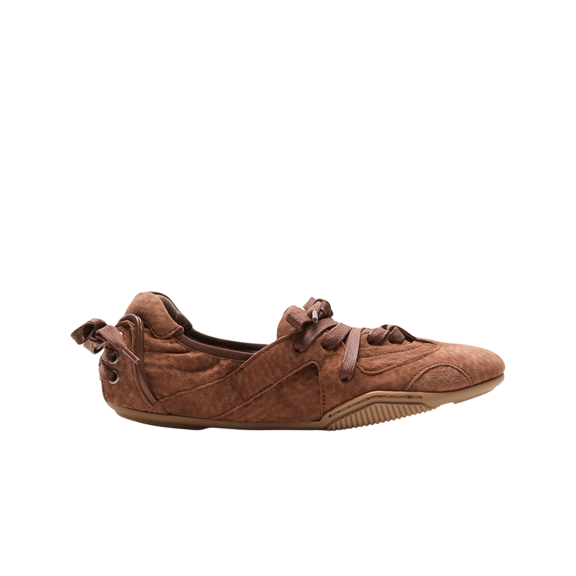 (W) 아크네 스튜디오 레이스업 슈즈 브라운((W) Acne Studios Lace Up Shoes Brown) - 1
