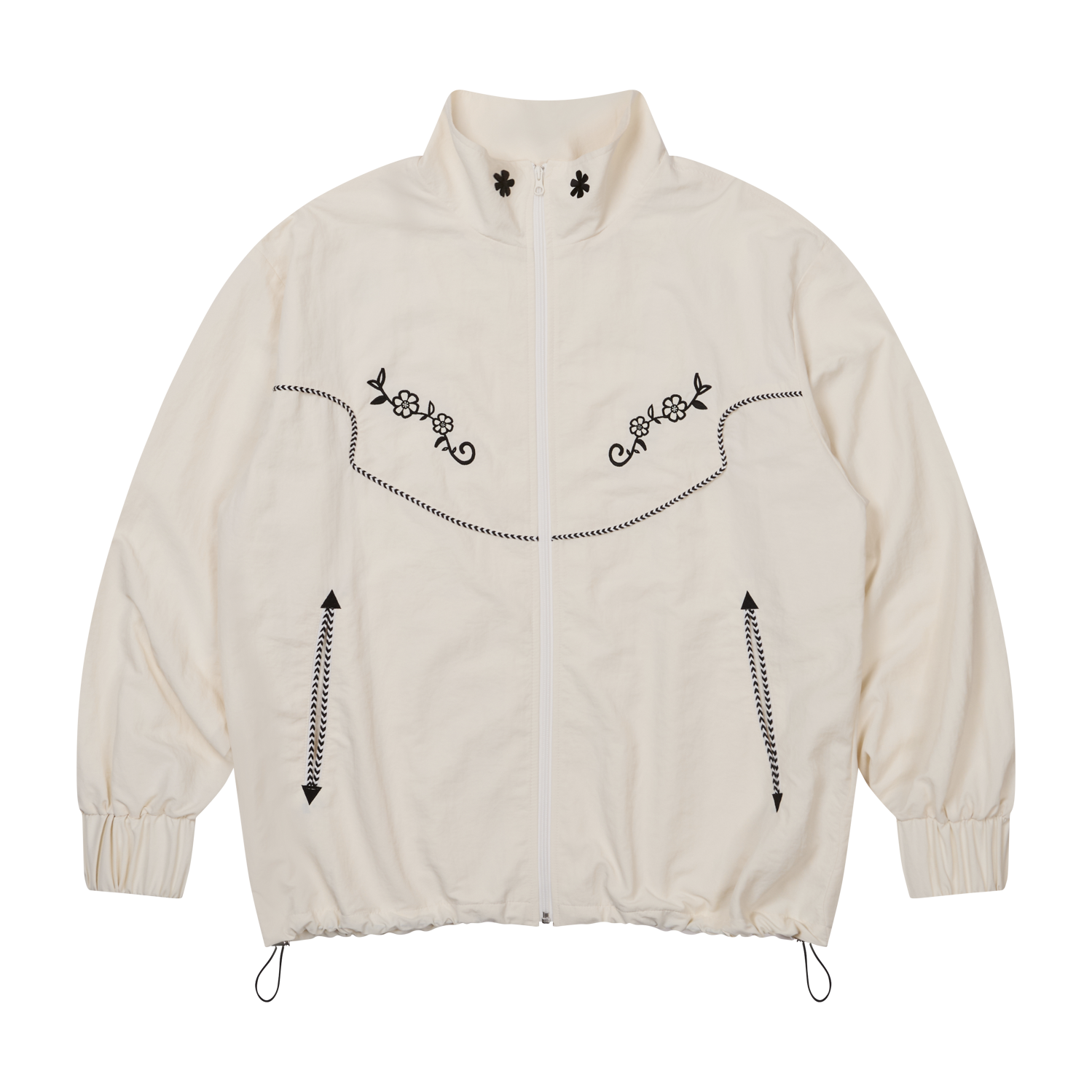 아모우 60's 웨스턴 윈드 브레이커 크림(AMOU 60'S Western Wind Breaker Cream)