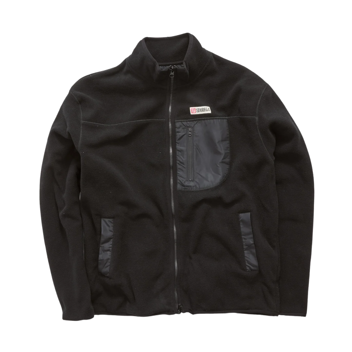 SD025S1501 S/Double Polar Fleece Jacket Black