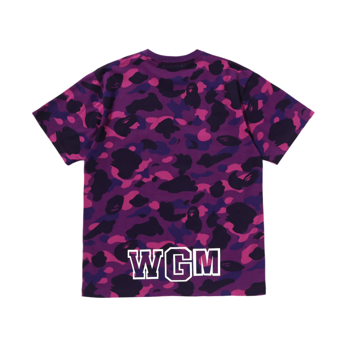 베이프 컬러 카모 샤크 티셔츠 퍼플(BAPE Color Camo Shark T-Shirt Purple) - 2