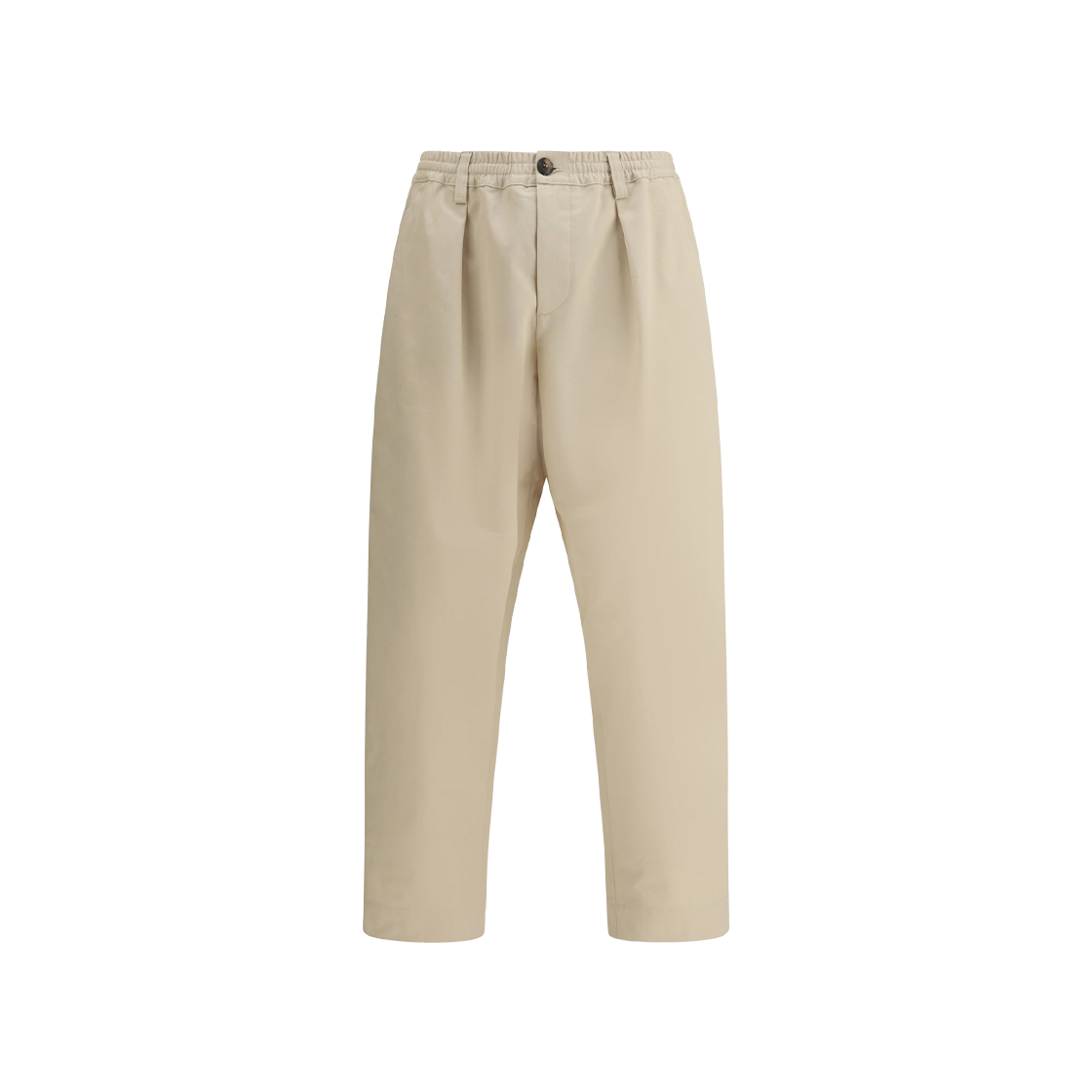 PUMU0017A4-UTC311-00W06 Marni Cropped Cotton Pants Ivory