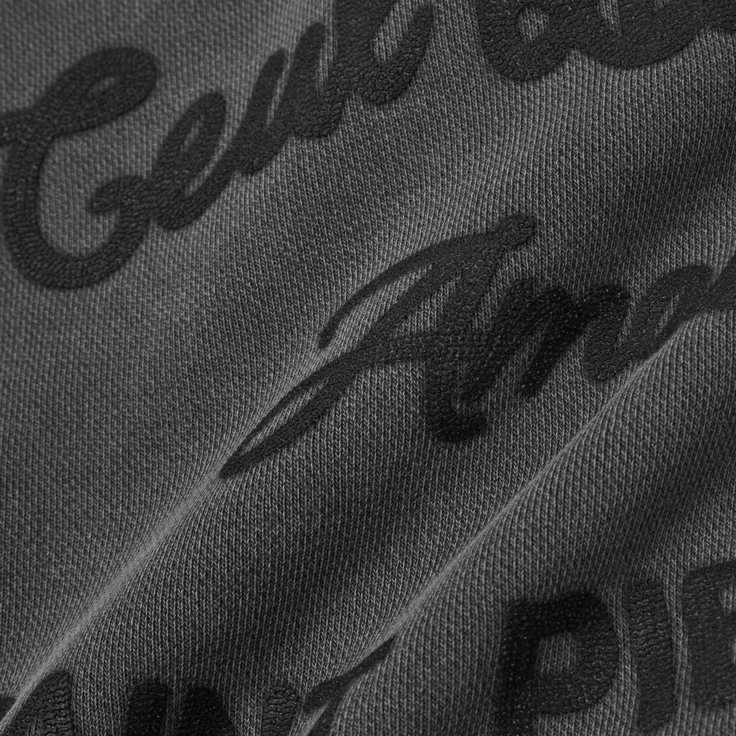 아모우 피그먼트 스웻 가디건 챠콜 그레이(AMOU Pigment Sweat Cardigan Charcoal Gray) - 6