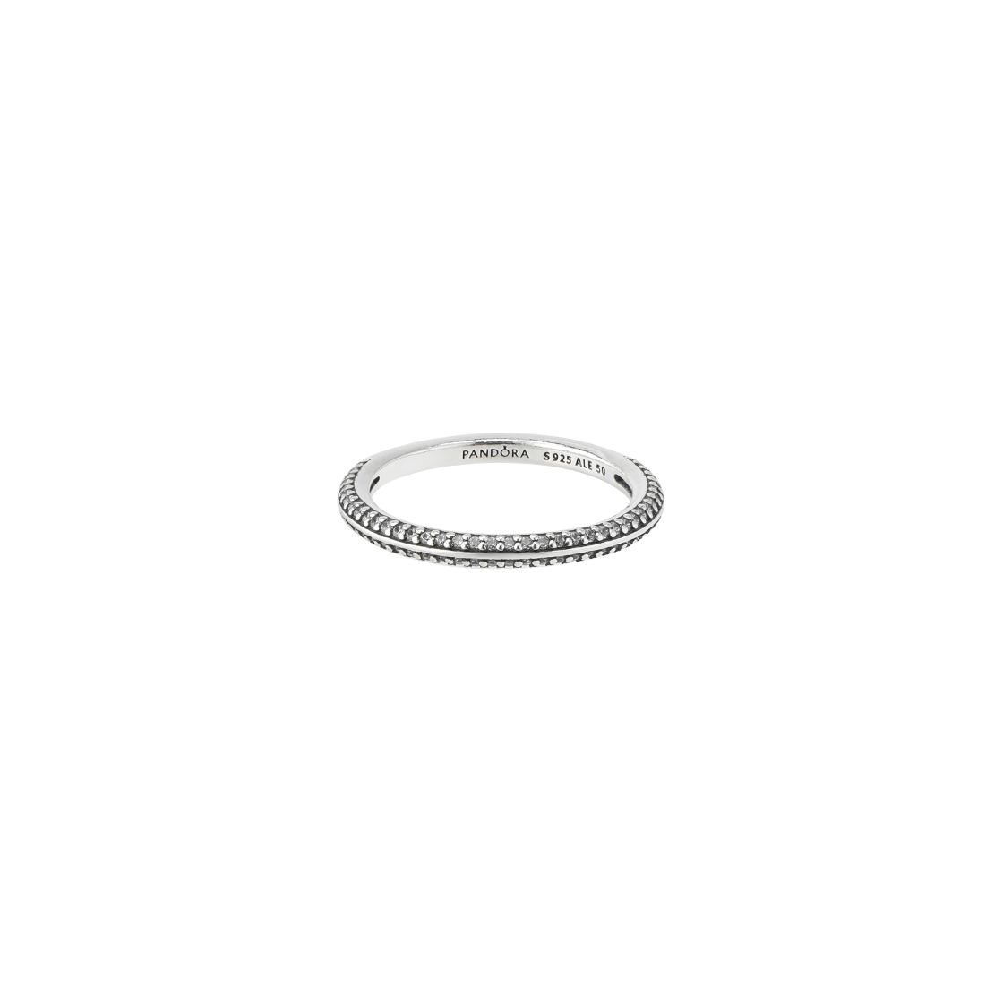 (W) 판도라 미 파베 링 스털링 실버((W) Pandora ME Pave Ring Sterling Silver)