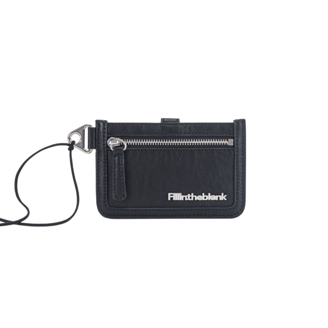 필인더블랭크 캐비넷 카드 월렛 블랙(Fillintheblank Cabinet Card Wallet Black)