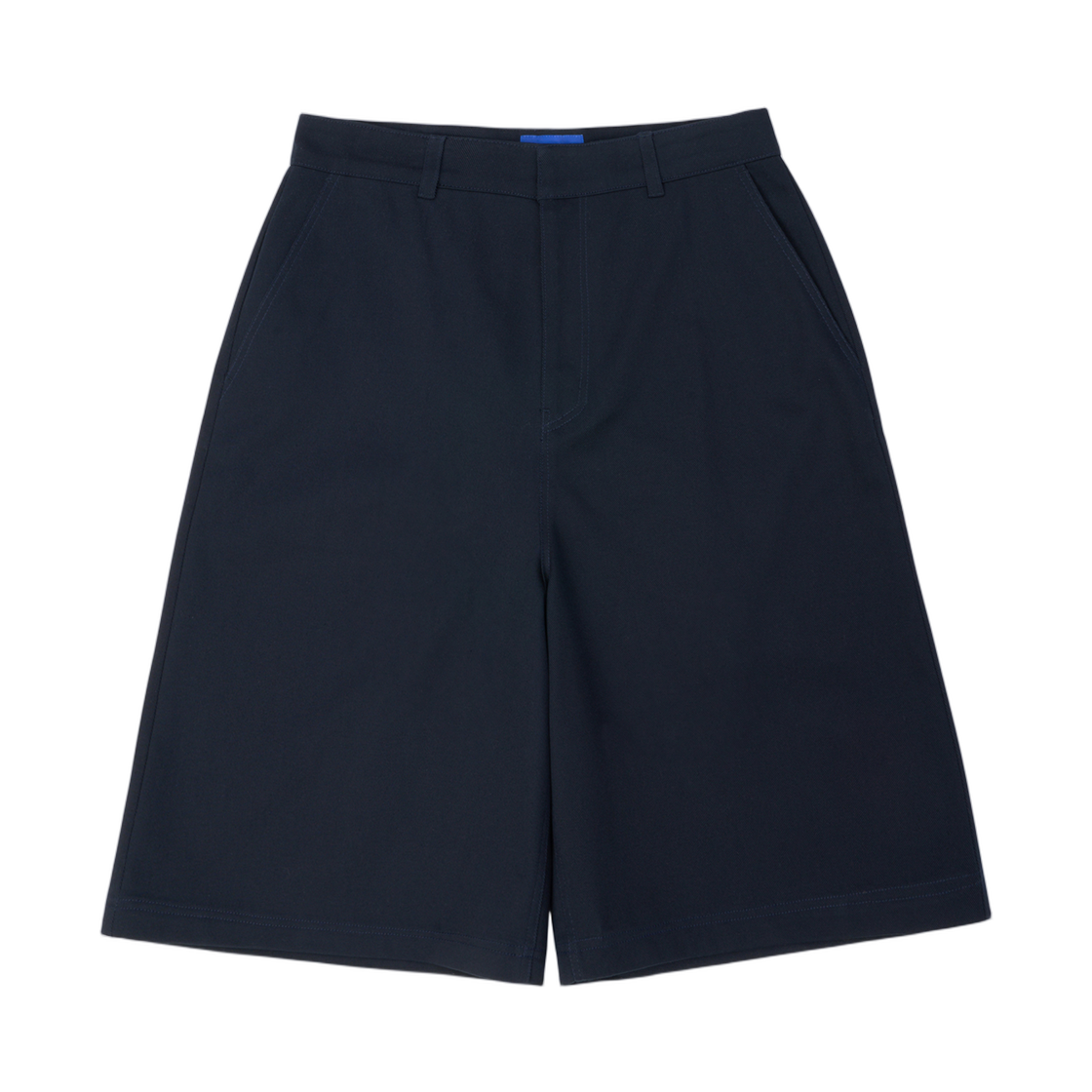(W) 아더에러 시그니피컨트 BL 태그 쇼츠 1 네이비((W) Ader Error Sig; BL Tag Shorts 01 Navy) - 1