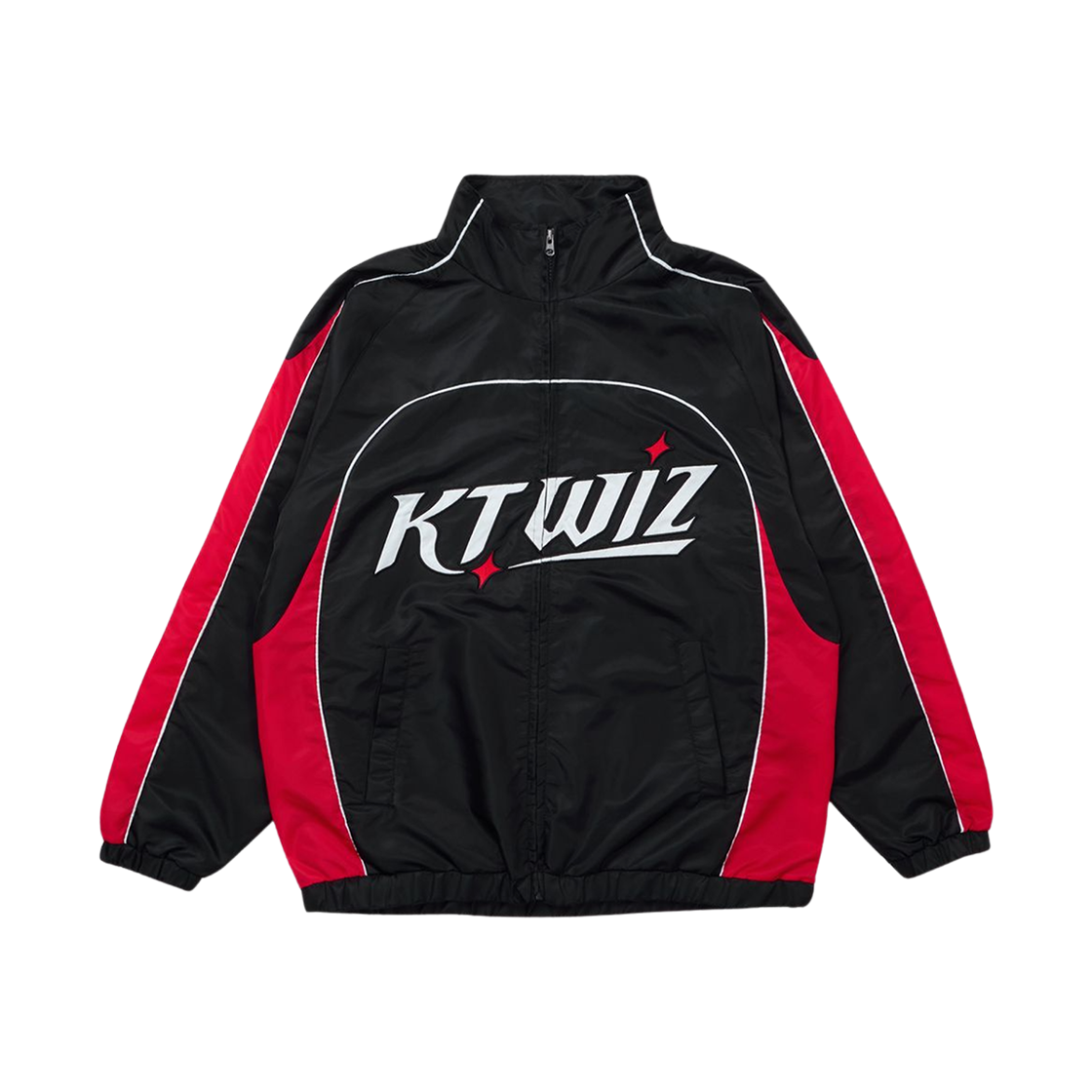 KT 위즈 25 윈드브레이커 블랙(KT Wiz 25 Windbreaker Black)