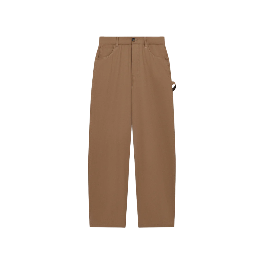 H526Y04WHB-2140 Loewe Cotton Carpenter Trousers Beige