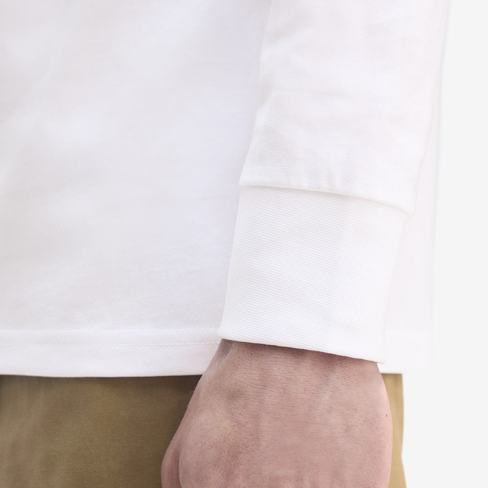 프레드페리 롱슬리브 트윈 팁 티셔츠 화이트(Fred Perry Long Sleeve Twin Tipped T-Shirt White) - 5