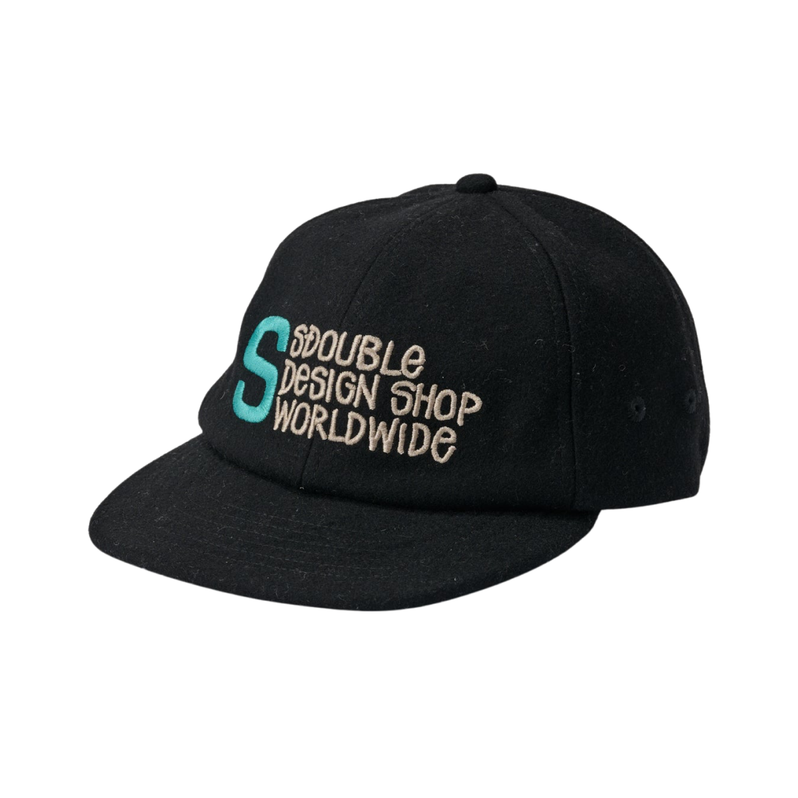 SD725S1002 S/Double Wool Cap Black