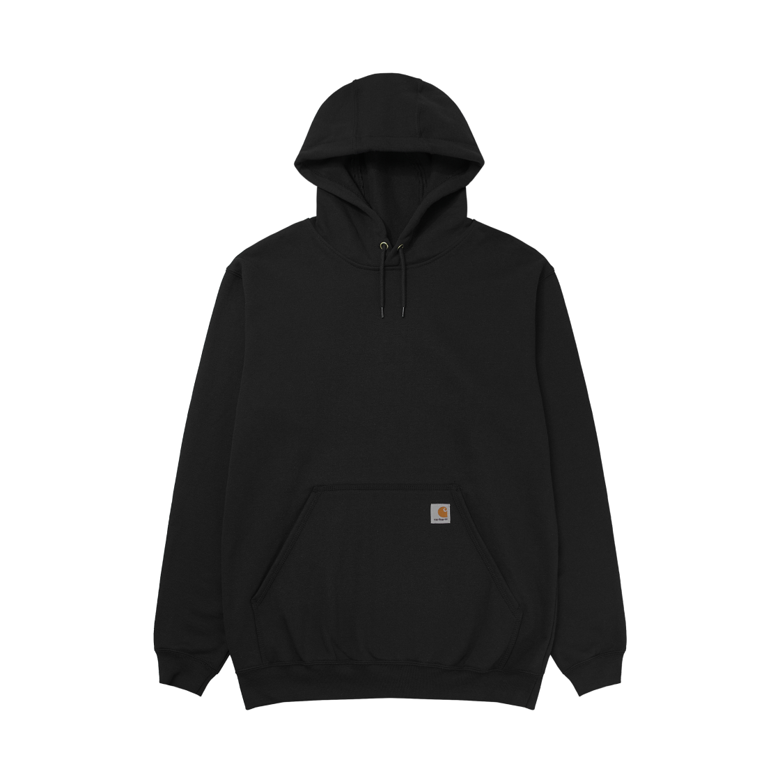 칼하트 루즈핏 미드웨이트 레귤러 후드 블랙(Carhartt Loose Fit Midweight Regular Hoodie Black)