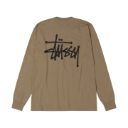 Stussy Basic Stussy LS T-Shirt Army
