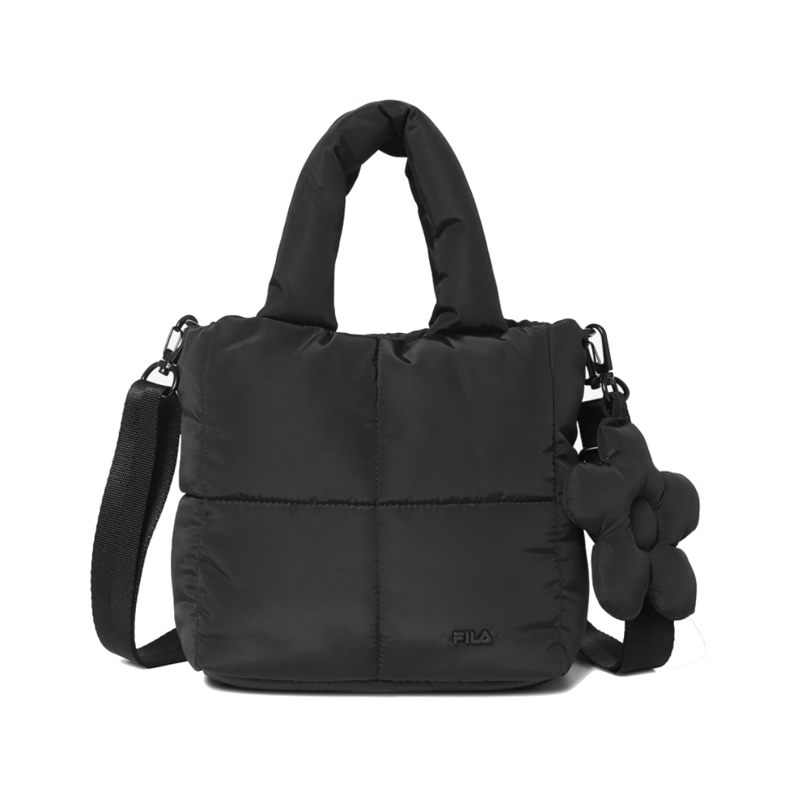 [6% 적립] 휠라 푸퍼 미니 토트백 블랙