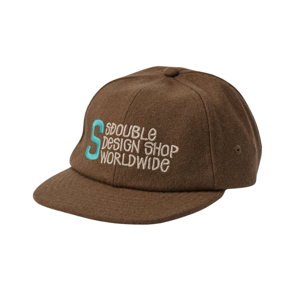 SD725S1002 S/Double Wool Cap Brown