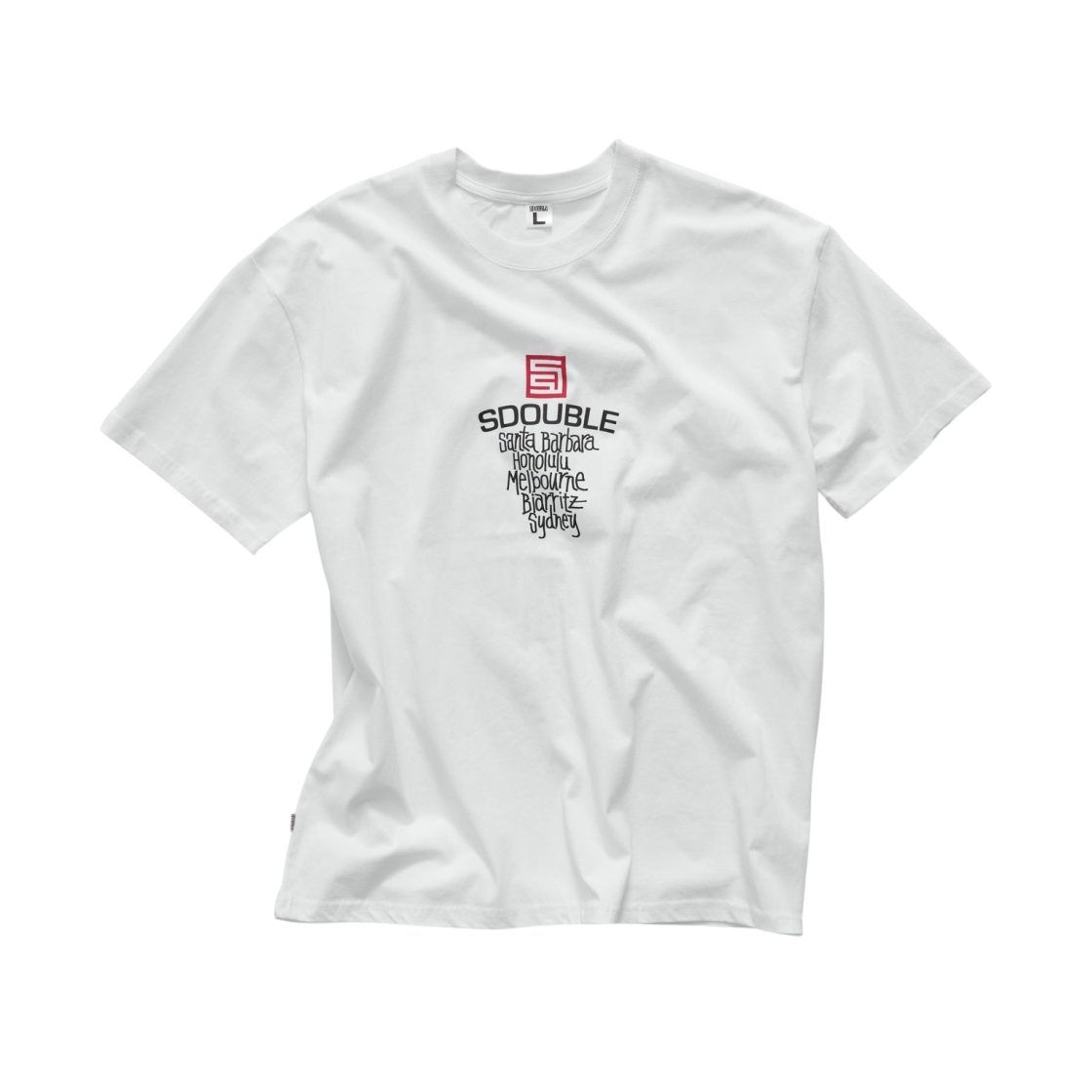 SD025S1002 S/Double Cities T-Shirt White
