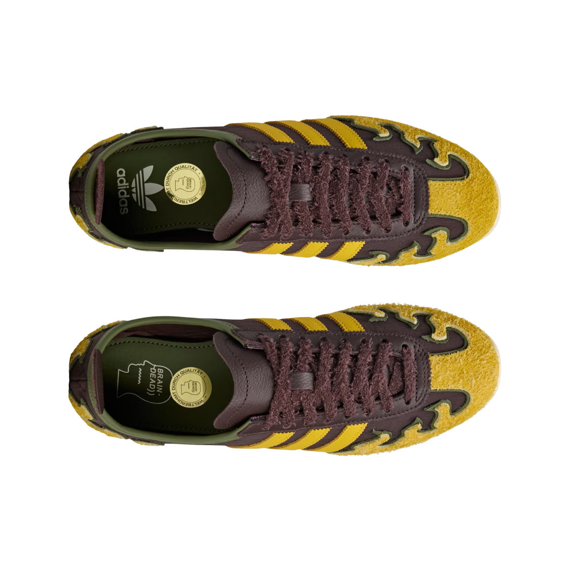 아디다스 x 브레인 데드 재팬 쉐도우 브라운 헤이지 옐로우(Adidas x Brain Dead Japan Shadow Brown Hazy Yellow) - 2