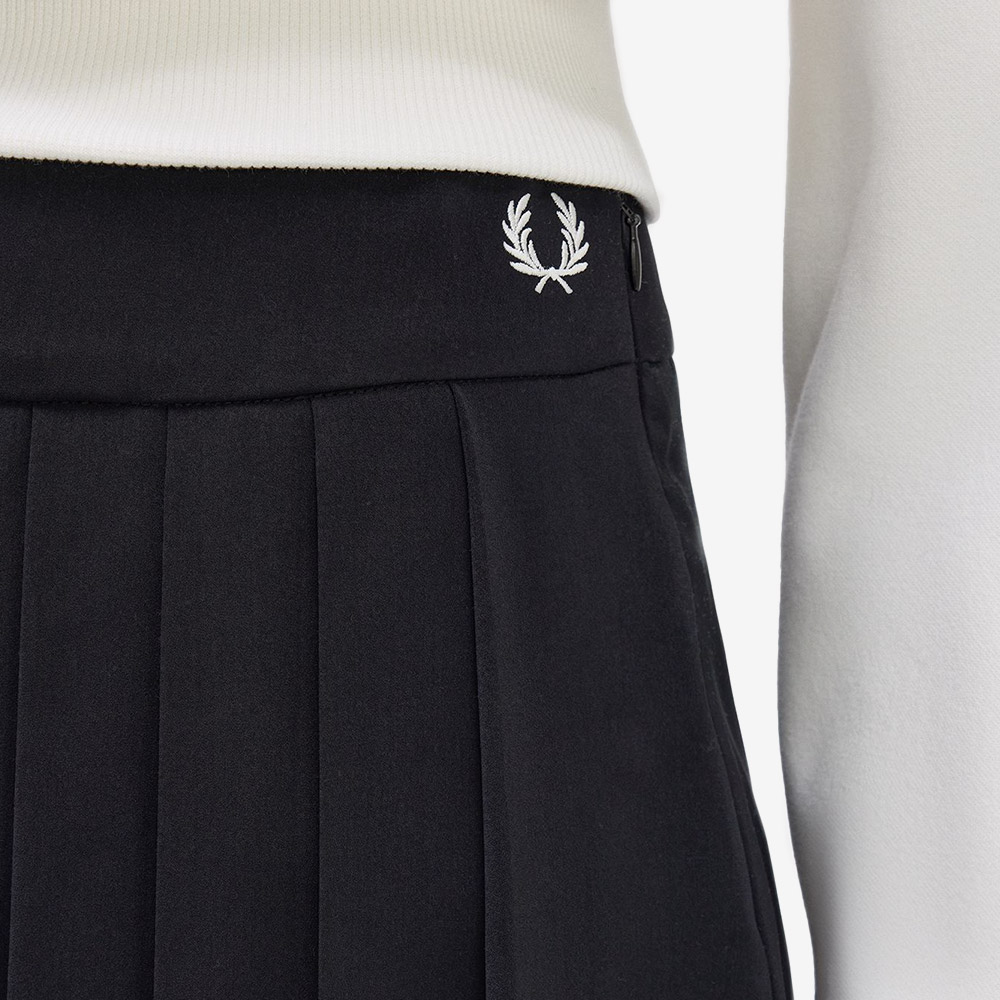 프레드페리 우먼스 플리츠 스커트 블랙(Fred Perry Womens Pleated Skirt Black) - 5