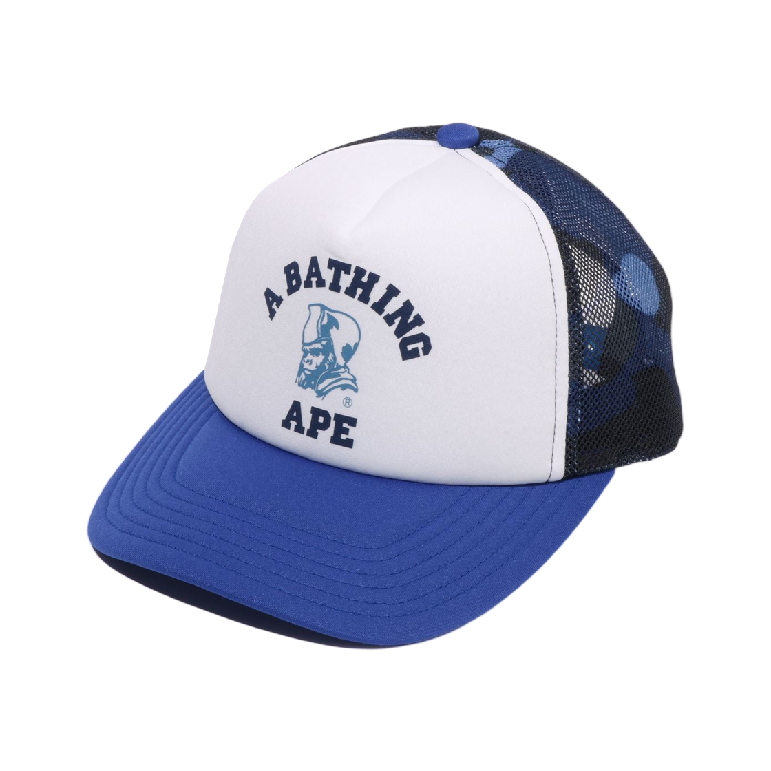 베이프 컬러 카모 제너럴 메쉬 캡 네이비(BAPE Color Camo General Mesh Cap Navy) - 2