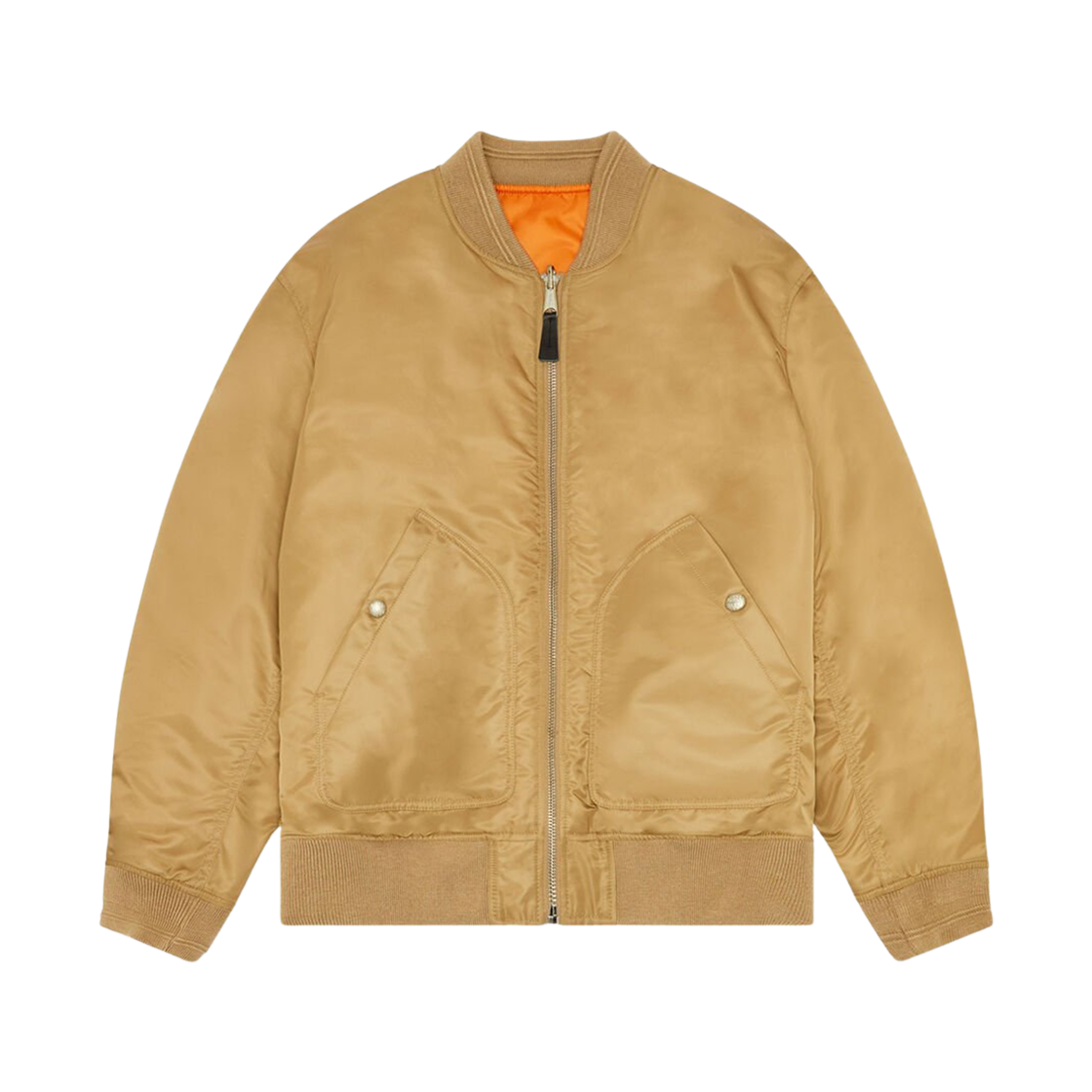 A144080HCAS-7BD Diesel J-Held Bomber in Padded Nylon with Oval D Light Brown