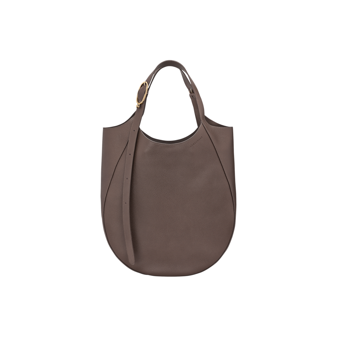 10331021215 Longchamp Le Foulonne XL Tote Bag Taupe
